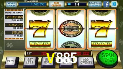 V885 login — painel de entrada no app oficial